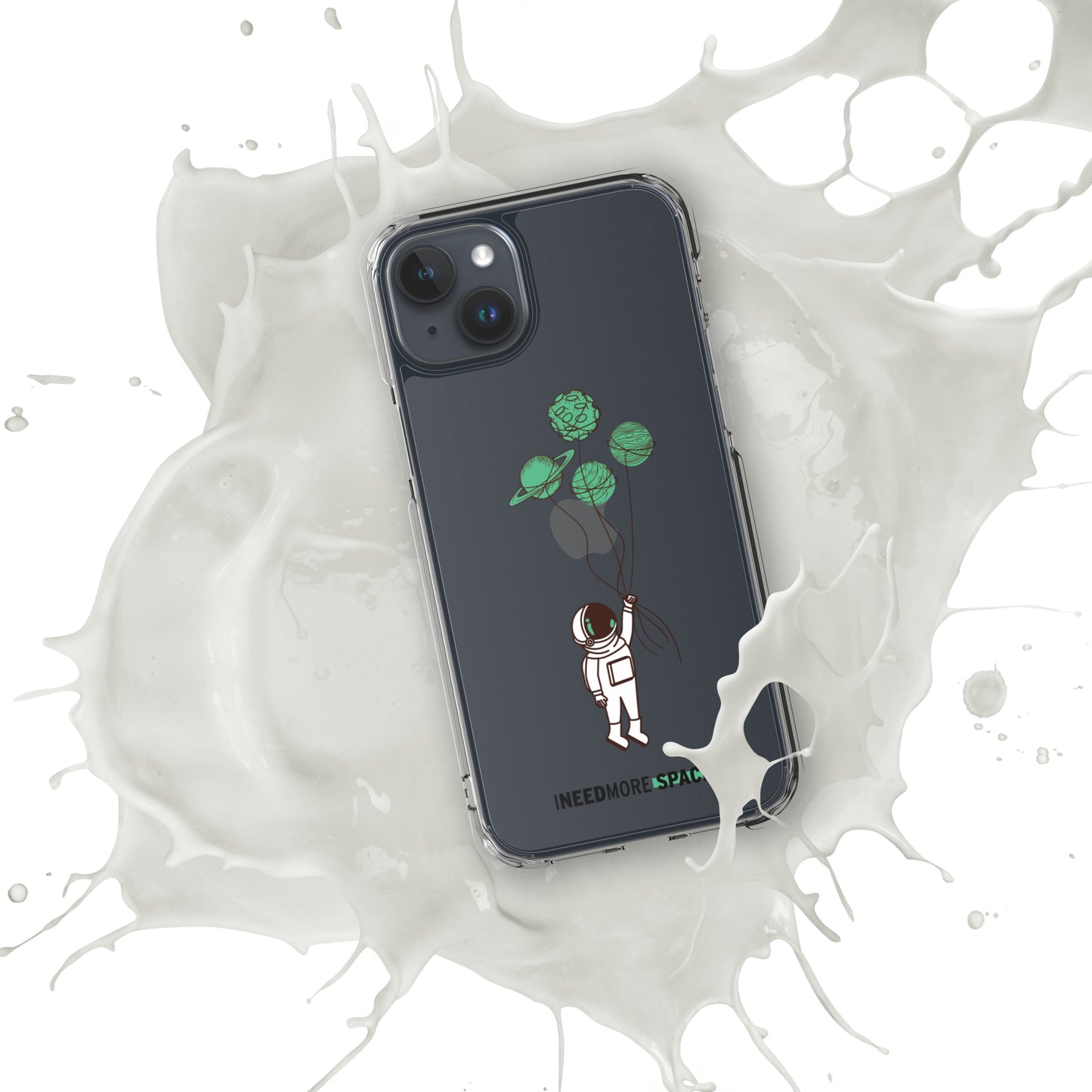 'I Need More Space' Clear Case for iPhone®