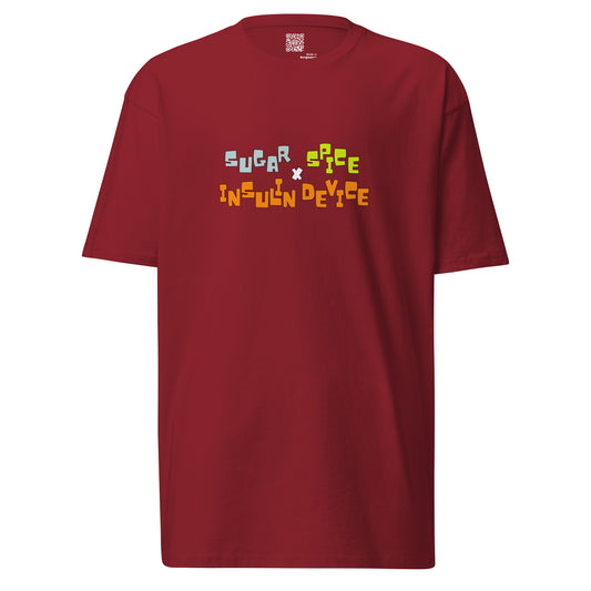 'SUGAR, SPICE, INSULIN DEVICE' Men's Premium Tee