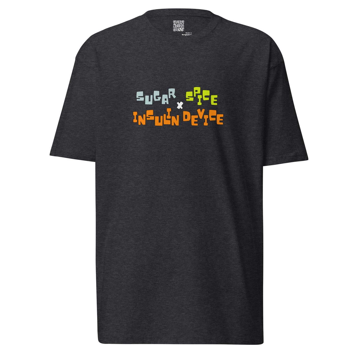 'SUGAR, SPICE, INSULIN DEVICE' Men's Premium Tee