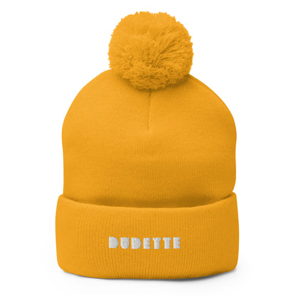 Dudette Pom-Pom Beanie