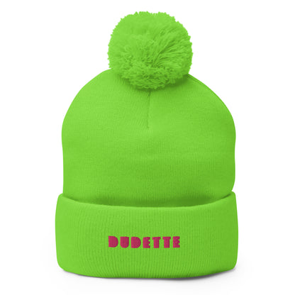 Dudette Pom-Pom Beanie