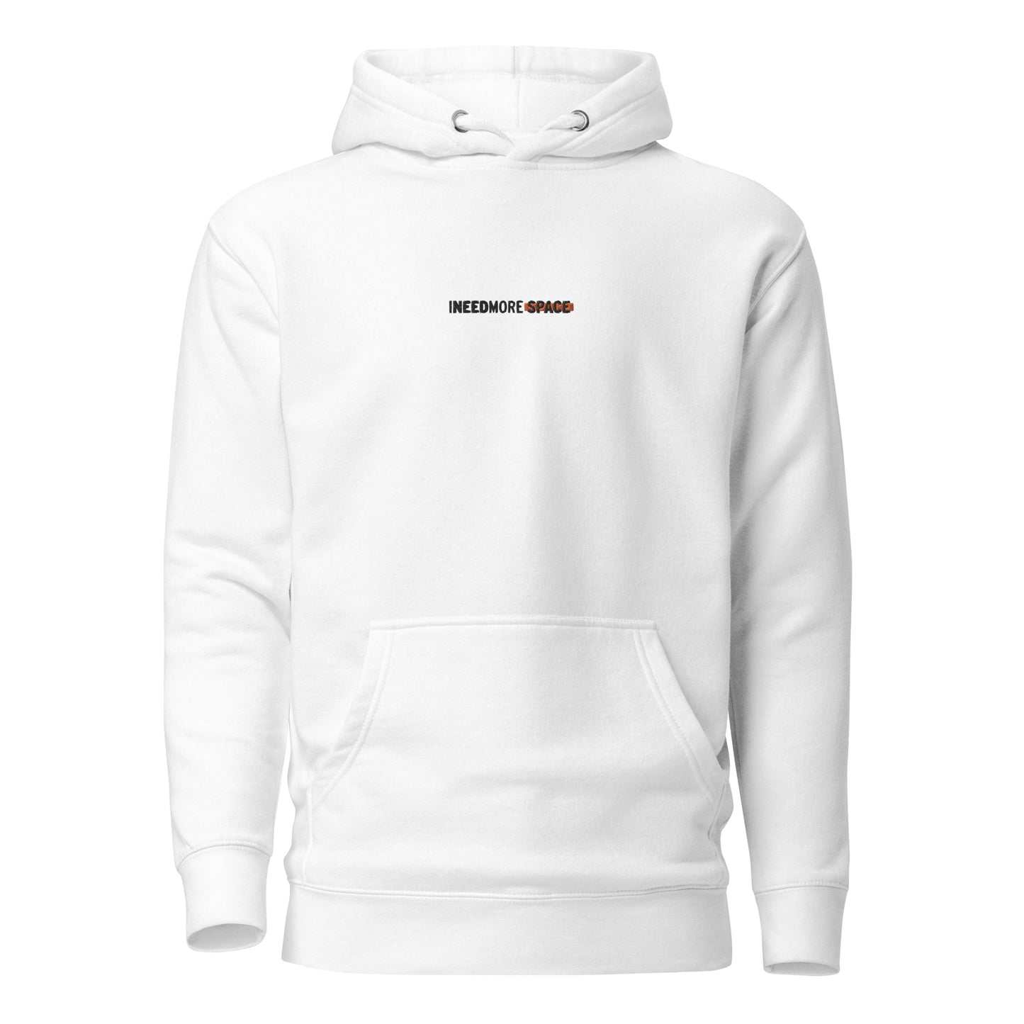 'I Need More Space' Embroidered Premium Hoodie