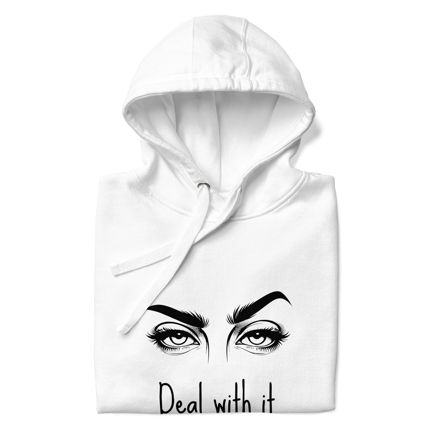 'Deal with it' Premium Unisex Hoodie