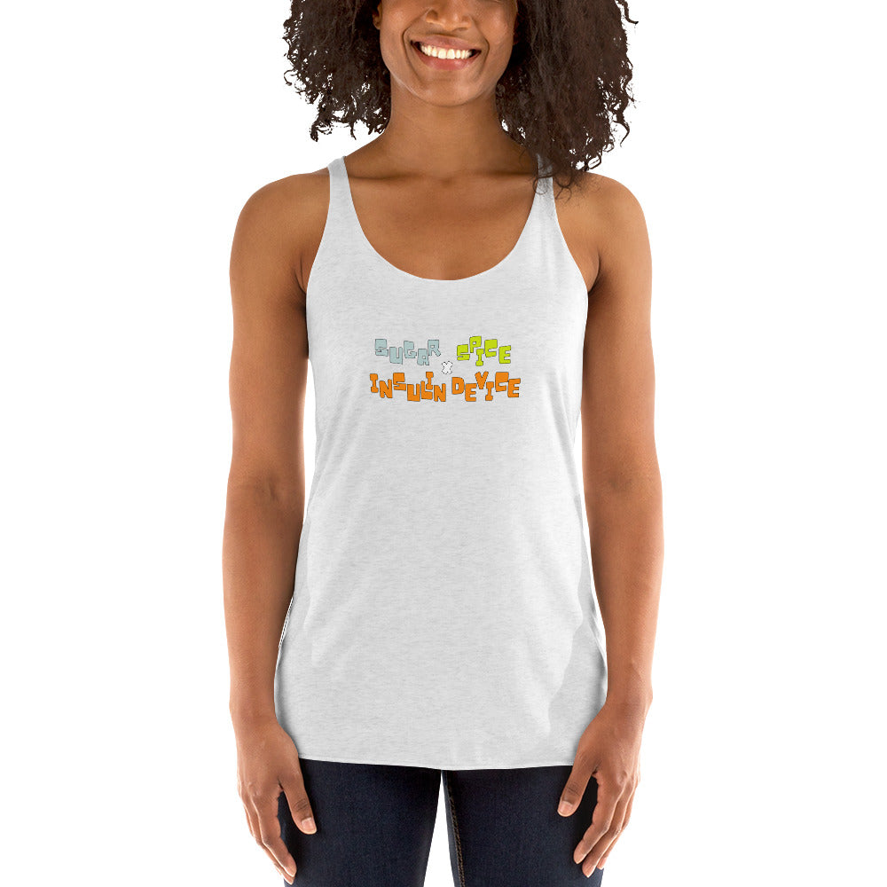 'SUGAR, SPICE, INSULIN DEVICE' Women's Tank