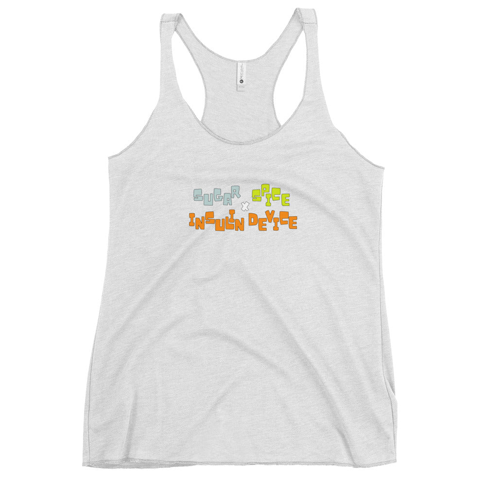 'SUGAR, SPICE, INSULIN DEVICE' Women's Tank